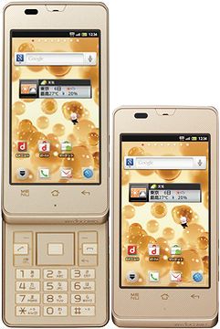 「AQUOS PHONE slider SH-02D」Gold（画像：NTTドコモ）