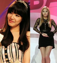 少女時代のティファニーとWonder Girls（ワンダーガールズ）のイェウンが、韓国で「英語が上手そうな女性アイドル」の1位、2位に選ばれた。