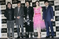 映画『マイウェイ（MY WAY）』のマスコミ試写会が13日午後、ソウル城東区往十里CGVで開かれた。