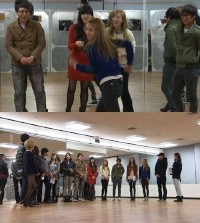 少女時代がMCを務める韓国JTBCのテレビ番組『少女時代と危険な少年たち』で、少女時代のメンバーが不良少年たちにダンスの振付を指導するという。写真＝JTBC