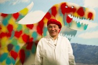 ビートたけしが、現代アーティストBEAT TAKESHI KITANOとして日本初の個展を2012年4月に開催
