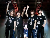 男性バンドグループCNBLUE（シーエヌブルー）が香港を皮切りにアジアツアーの幕を開けた。