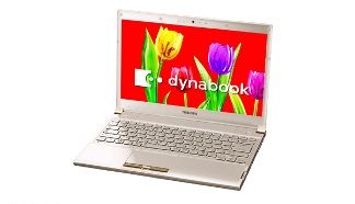 スリムコンパクトノートPC「dynabook R731」（画像：東芝）