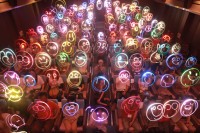 文化庁メディア芸術祭15周年を記念し、日本人大賞受賞者等を集めた企画展を表参道で開催