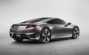 NSXコンセプト（画像：ホンダ）