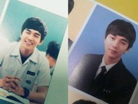 最近、韓国国内オンラインコミュニティ掲示板に「ユ・スンホの高校卒業写真」というタイトルで写真が投稿された。写真=オンラインコミュニティ
