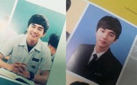 最近、韓国国内オンラインコミュニティ掲示板に「ユ・スンホの高校卒業写真」というタイトルで写真が投稿された。写真=オンラインコミュニティ
