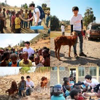 国際救護開発機構 「ワールドビジョン」は15日、EBSとともに “グローバルプロジェクト・分かち合い”を開始すると発表した。同プロジェクトで2PMのジュノがエチオピアの子供たちを訪ねた。