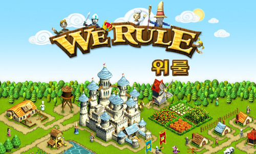 ゲーム画面の例　韓国語版『We Rule』（画像：DeNA）