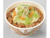 「春キャベツ牛丼」（画像：ゼンショー）