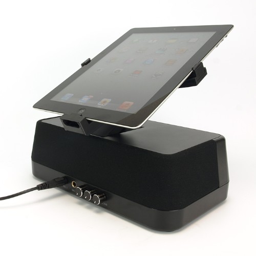 iPad2でカラオケが楽しめるiPad2専用のカラオケスピーカー「Karaoke Anywhere for iPad2」