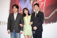 『ザ・キング2Hearts』製作発表会に出席するユン・ジェムン＆ハ・ジウォン＆イ・スンギ（4）