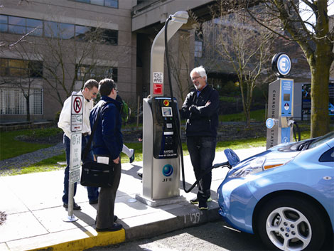 ポートランド市「エレクトリックアベニュー」に設置されたラピダス（写真：JFEエンジニアリング）