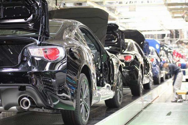 群馬製作所本工場 SUBARU BRZ/TOYOTA 86 生産ライン（写真：富士重工業）