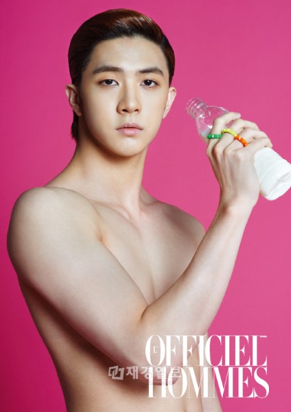 MBLAQのチョンドゥンが、雑誌「L'OFFICIEL-HOMMES」の4月号でメインモデルを務めた。