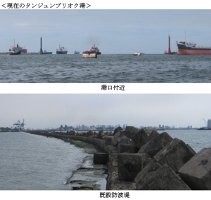 海洋土木の東洋建設は２３日、インドネシアで大型港湾工事を受注していたことを発表。