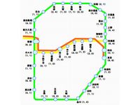 無線LAN設備設置駅、カッコ内はコンコース設置箇所数とホーム設置箇所数（画像：JR東日本）
