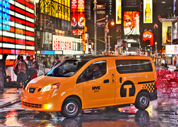 「NV200」次世代ニューヨーク市タクシー（写真：日産自動車）