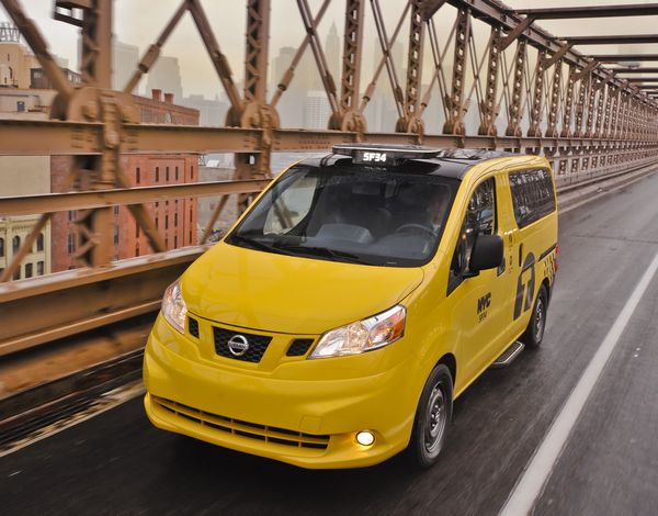 日産の「NV200」次世代ニューヨーク市タクシー