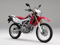 CRF250L（エクストリームレッド）（画像：ホンダ）