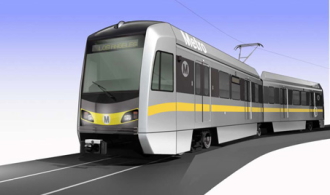 近畿車輛＜７１２２＞（東１）は２日、ロサンゼルス郡都市交通局（Ｍｅｔｒｏ）が同社の新型都市交通電車（ＬＲＶ）７８編成（２両／１編成）を米国法人であるＫｉｎｋｉｓｈａｒｙｏ　Ｉｎｔｅｒｎａｔｉｏｎａｌ，Ｌ．Ｌ．Ｃ．（ＫＩＬＬＣ）から総額約３億ドルで購入する契約を承認し最終決定に向けての手続き進めていることを発表した。