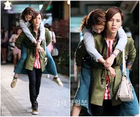 韓国KBSドラマ『ラブレイン』のチャン・グンソクが、ユナをおんぶして話題を集めている。
