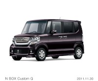 4月の軽四輪車通称名別新車販売ランキングで1位になったホンダの「N BOX」