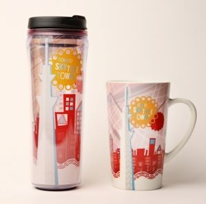 数量限定の記念タンブラーとマグカップ（画像：スターバックスコーヒージャパン）