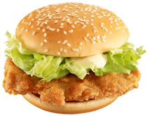 「ジューシーチキンフィレオ」（画像：日本マクドナルド）