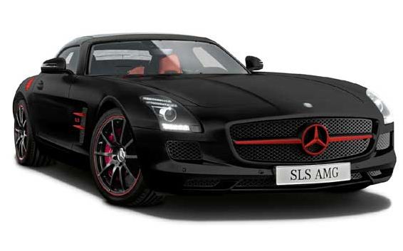 SLS AMG Roadster Matt Black Edition（画像：メルセデス・ベンツ日本）