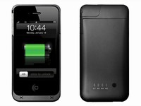 iPhone4/4S用の「FMトランスミッター付きバッテリー搭載ケース[MB05]」
