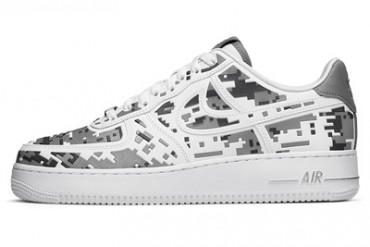 デジタルカモフラ柄の「NIKE AIR FORCE 1」6月27日発売