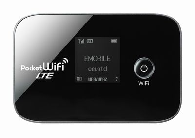 Wi-Fiルーター「Pocket WiFi LTE（GL04P）」（画像：イー・アクセス）