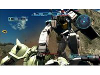 「機動戦士ガンダム バトルオペレーション」のゲーム画面（画像：バンダイナムコゲームス）