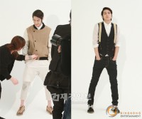 中華圏の雑誌『メンズ ウノ(men's uno)』6月号の表紙を飾った韓国の俳優キム・ボムの撮影時のオフショット写真が公開され、話題を呼んでいる。写真=キングコングエンターテイメント