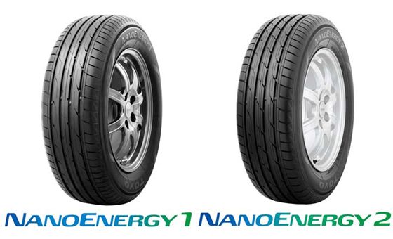 低燃費タイヤ「NANOENERGY（ナノエナジー）」（画像：東洋ゴム工業）
