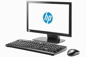 「HP t410 All-in-One Smart Zero Client」（画像：日本HP）