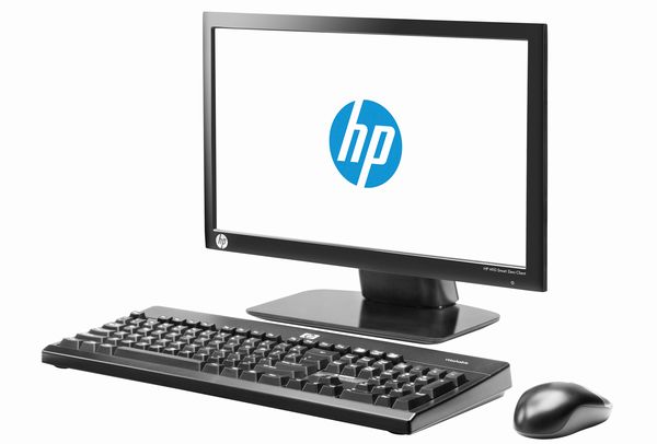 「HP t410 All-in-One Smart Zero Client」（画像：日本HP）