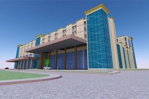 新病院の完成イメージ（画像：セコム）