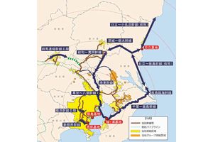 「チャレンジ2020ビジョン」における「2020年のインフラ整備の姿」（画像：東京ガス）