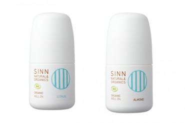 アルコールフリーで肌にも地球にもやさしい、SINNのオーガニックロールオンデオドラント