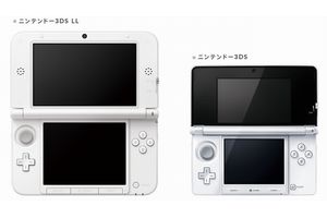 「ニンテンドー3DS LL」（左）と「ニンテンドー3DS」（右）（画像：任天堂）