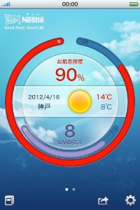 利用者に応じたその日の「お肌のシミの発生危険度」を算出できるというネスレ日本のiPhone/Android向け無料アプリ「ネスレUV予報」
