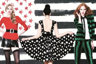 ハリウッドセレブ御用達の「アリス アンド オリビア」が日本上陸、新宿伊勢丹のウィンドウをジャック