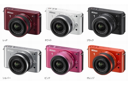 レンズ交換式アドバンストカメラ「Nikon 1 J2」（画像：ニコンイメージングジャパン）