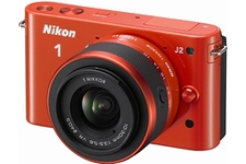 レンズ交換式アドバンストカメラ「Nikon 1 J2」オレンジ（画像：ニコンイメージングジャパン）