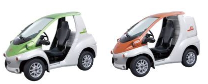 超小型EV「コムス」（画像：トヨタ車体）