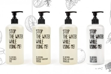 世界初、水を守るために生まれたヘア・ボディケアブランド「STOP THE WATER WHILE USING ME!」