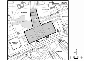 施設配置図（画像：東京急行電鉄）