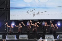 INFINITE、横浜で「She's Back」リリース記念のハイタッチ会　豪雨の中3,000人が参加（2）
